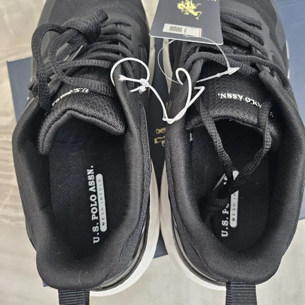 New U.S. Polo Assn. Tread Women's Gum Rener Golden Black Athletic Shoes Size 10 - Picture 6 of 9